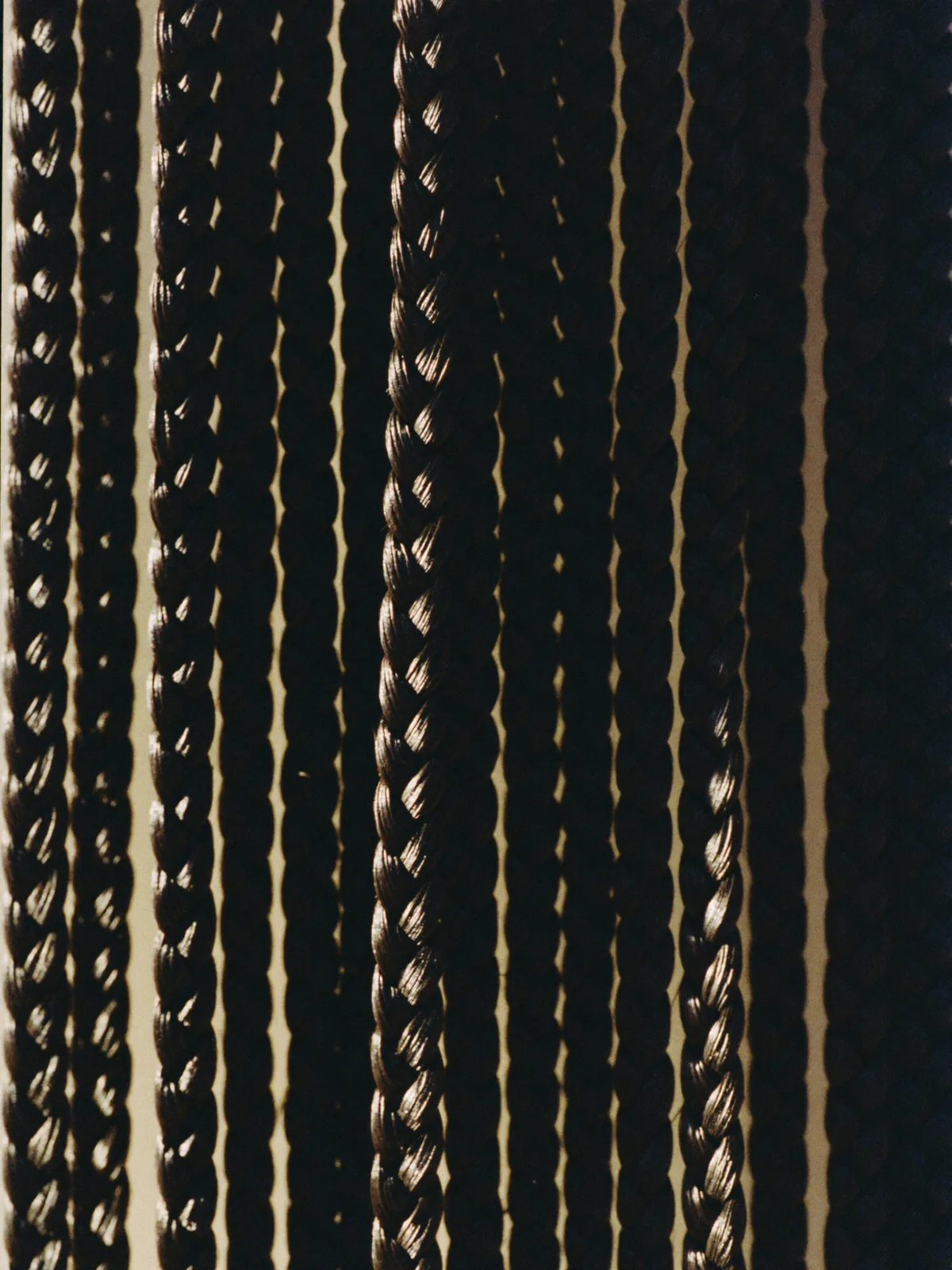 Knotless braid texture